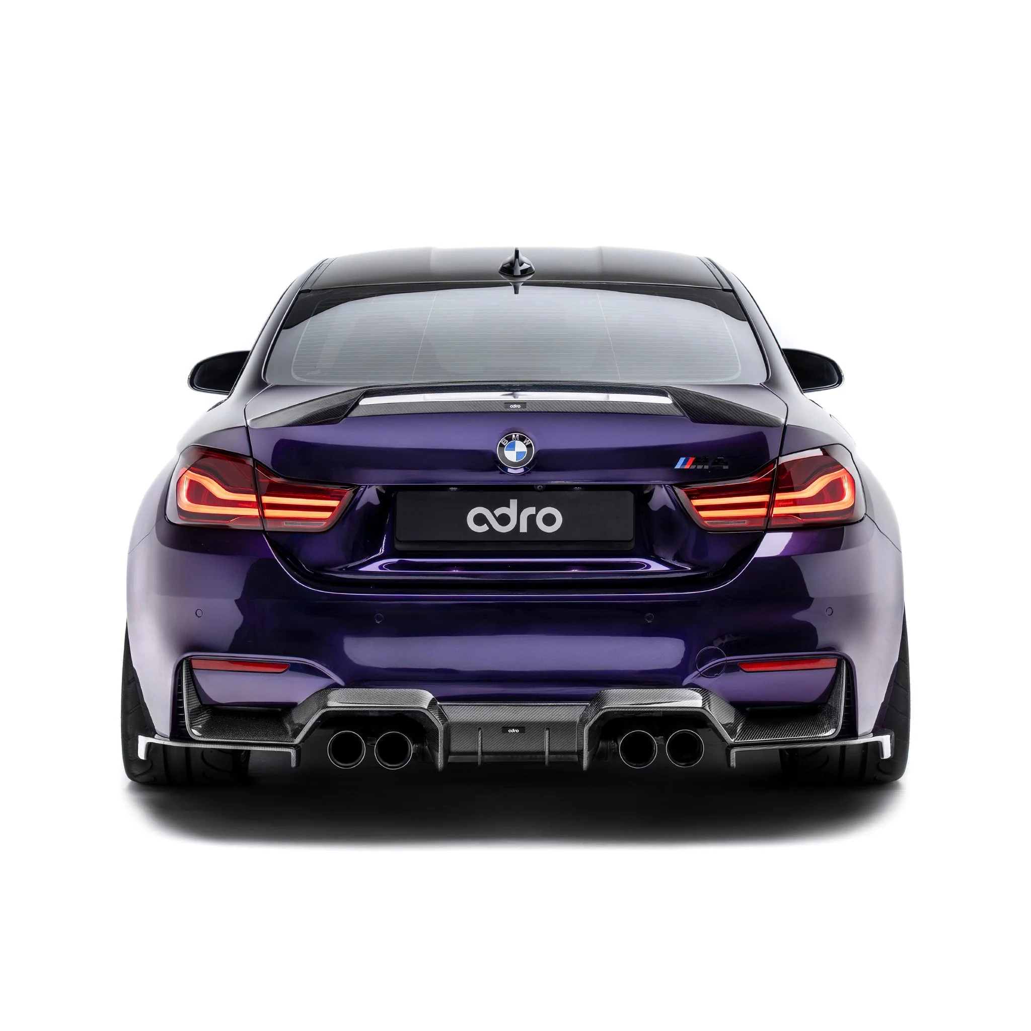 BMW F82 M4 CARBON FIBER REAR DIFFUSER FINAL EDITION - Image 4