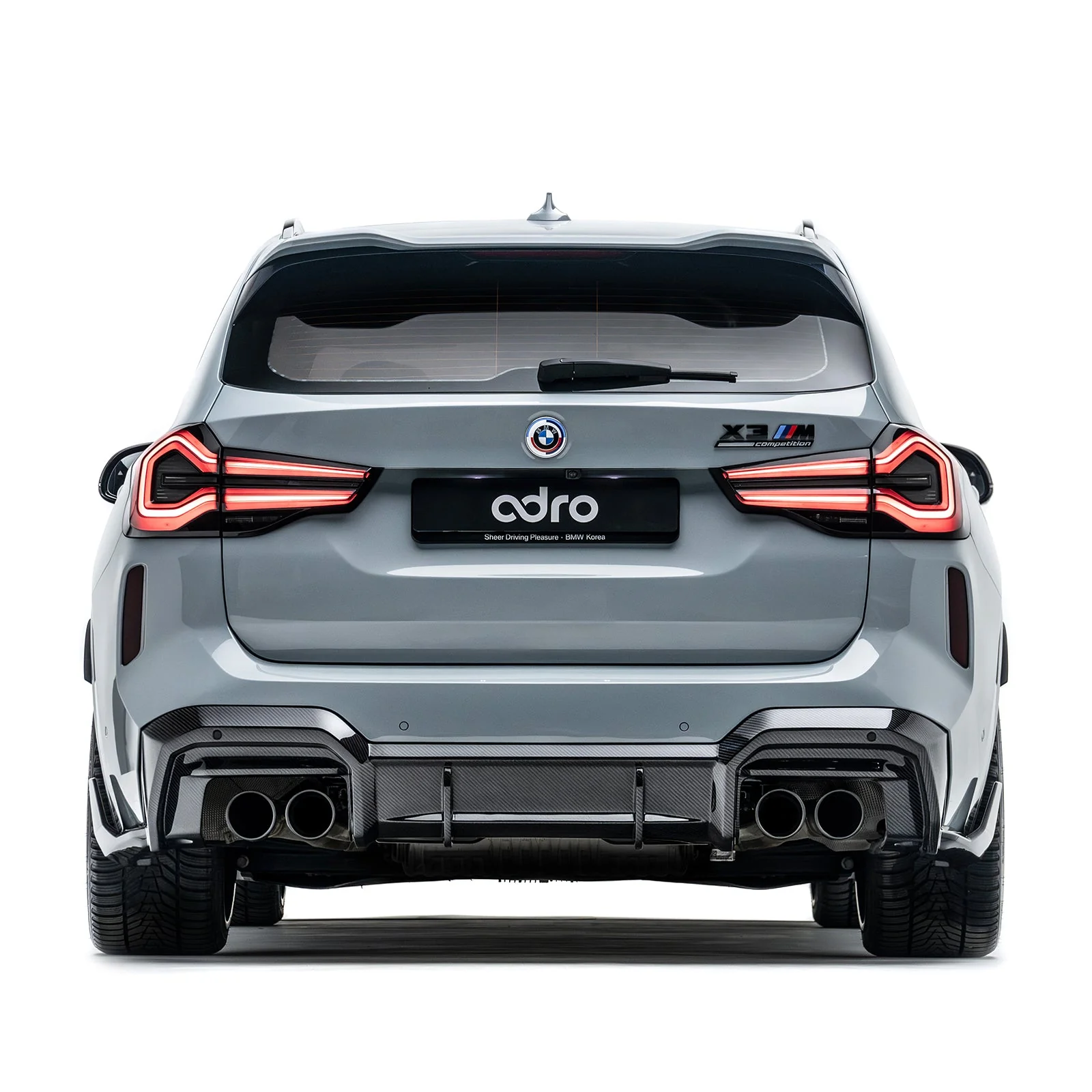 BMW F97 X3M PREPREG REAR DIFFUSER - Image 5