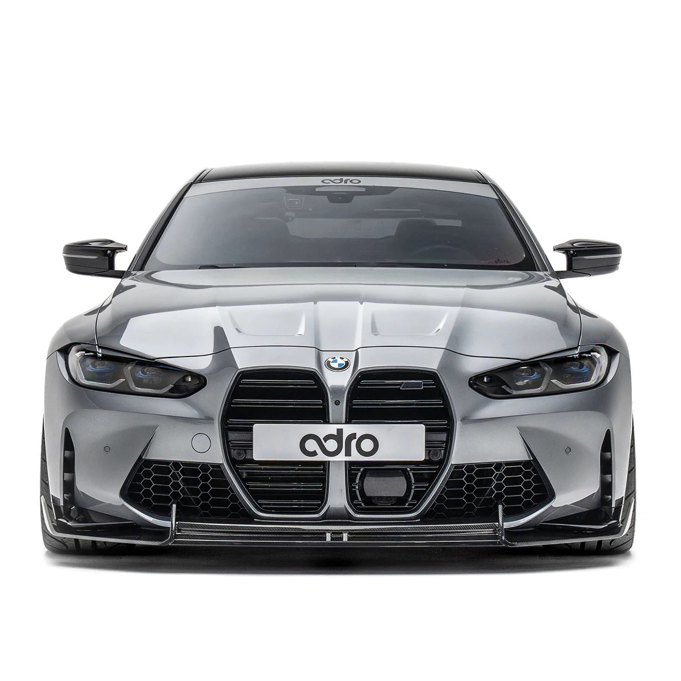 BMW G8X M3/M4 PREPREG FRONT LIP (STOCK BUMPER) - Image 2