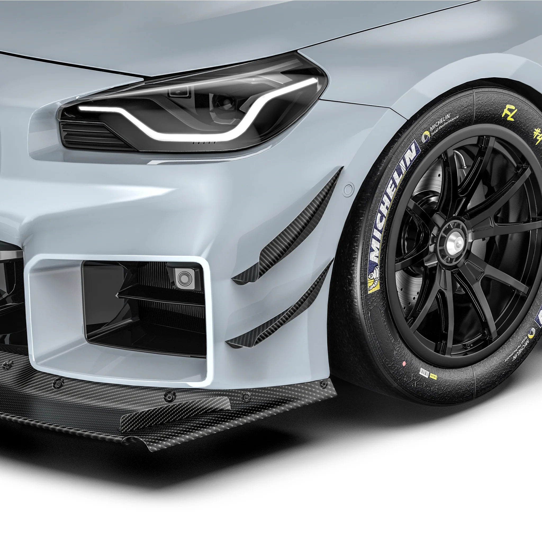BMW G87 M2 ARD PREPREG RACE CANARDS - Image 2