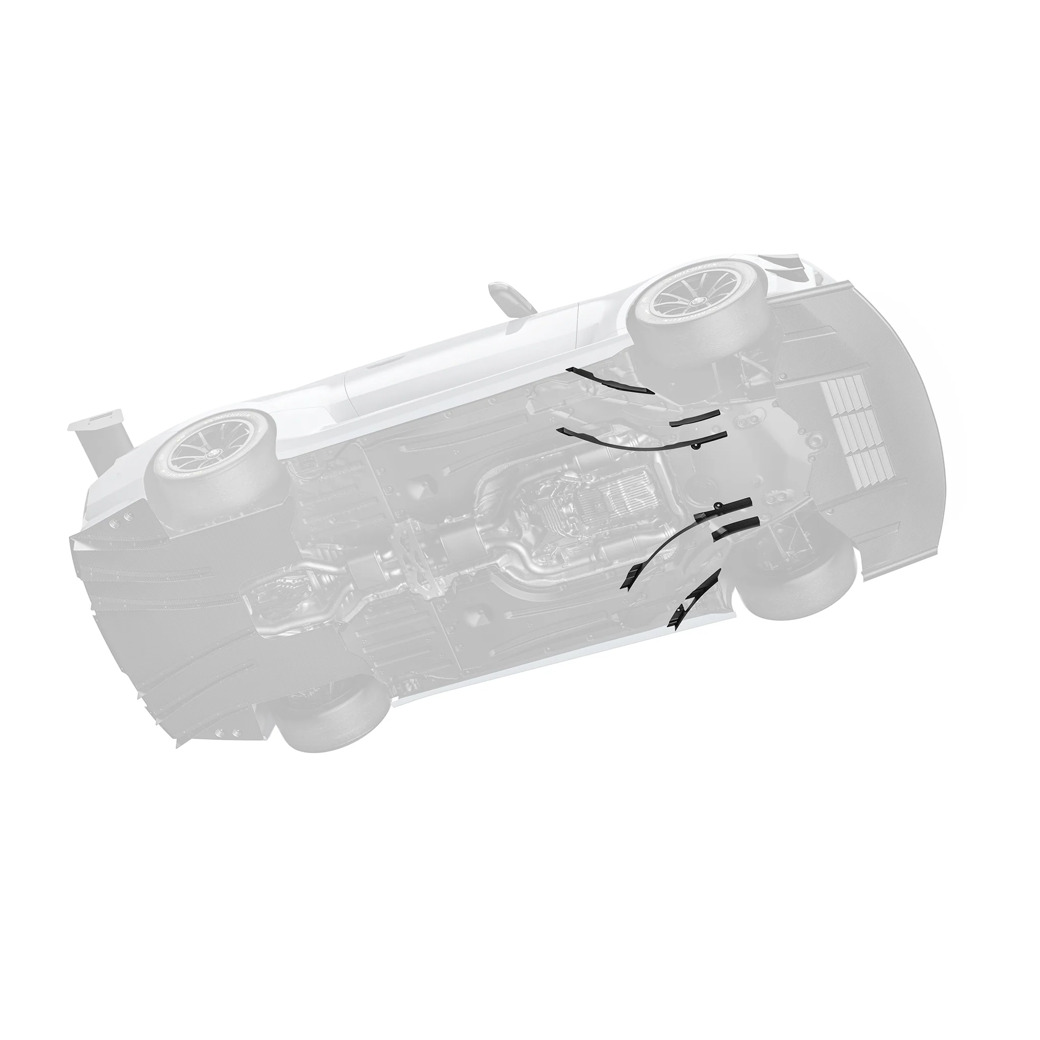 BMW G87 M2 ARD PREPREG RACE UNDERVANES - Image 2