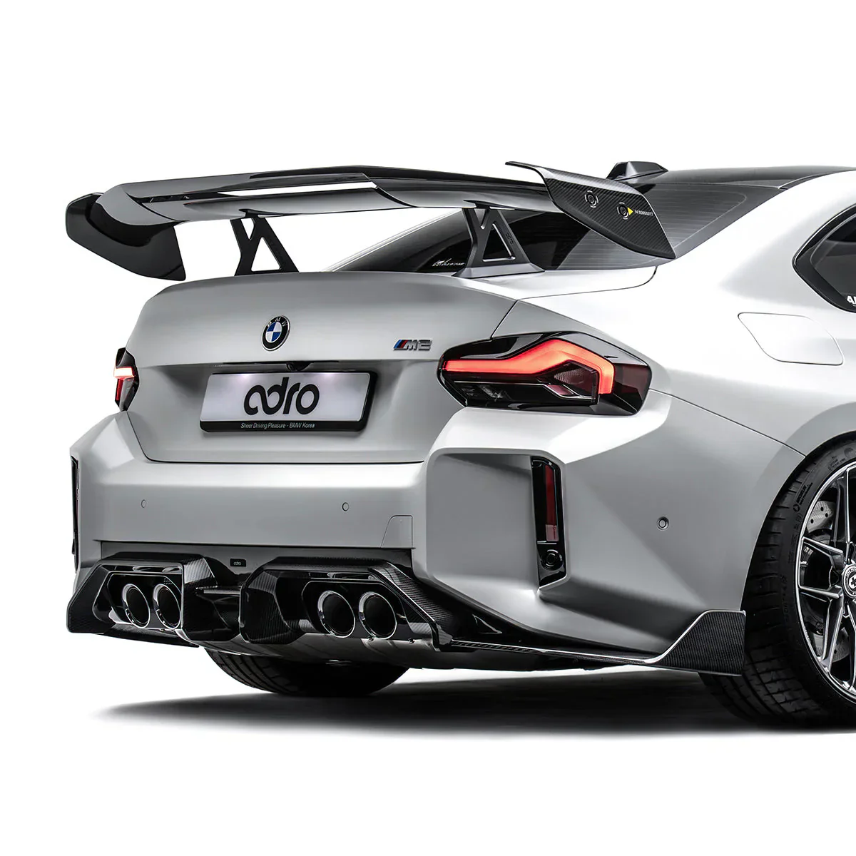 BMW G87 M2 AT-R3 SWAN NECK WING - Image 2
