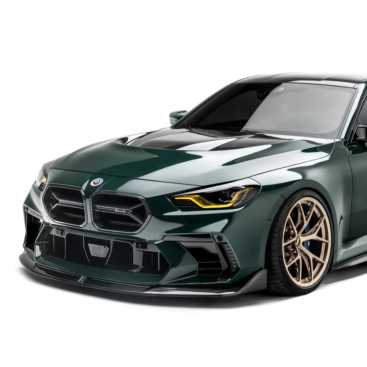 BMW G87 M2 CARBON FIBER FRONT LIP (ADRO BUMPER) V2 - Image 4