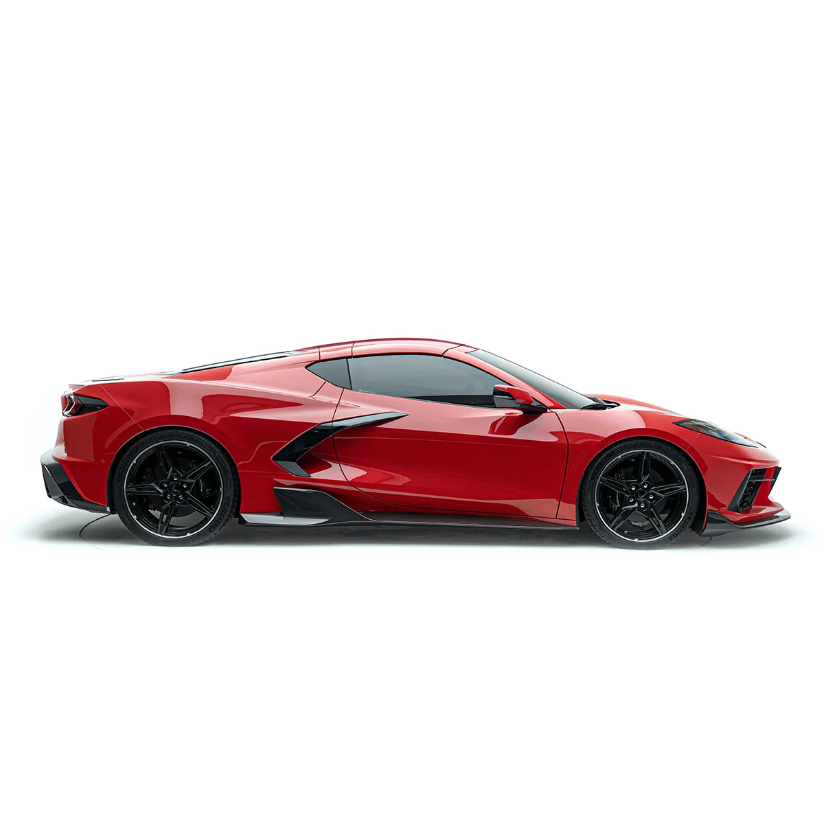 CHEVROLET CORVETTE C8 PREPREG SIDE SKIRTS - Image 2