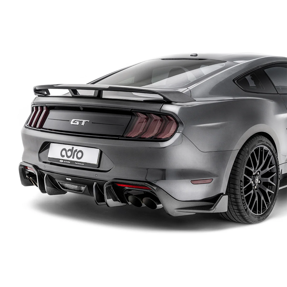 FORD MUSTANG CARBON FIBER REAR DIFFUSER - Image 3