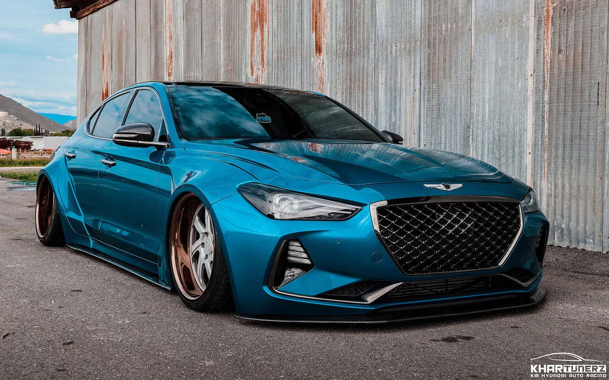 GENESIS G70 CARBON FIBER FRONT LIP V1 - Image 6