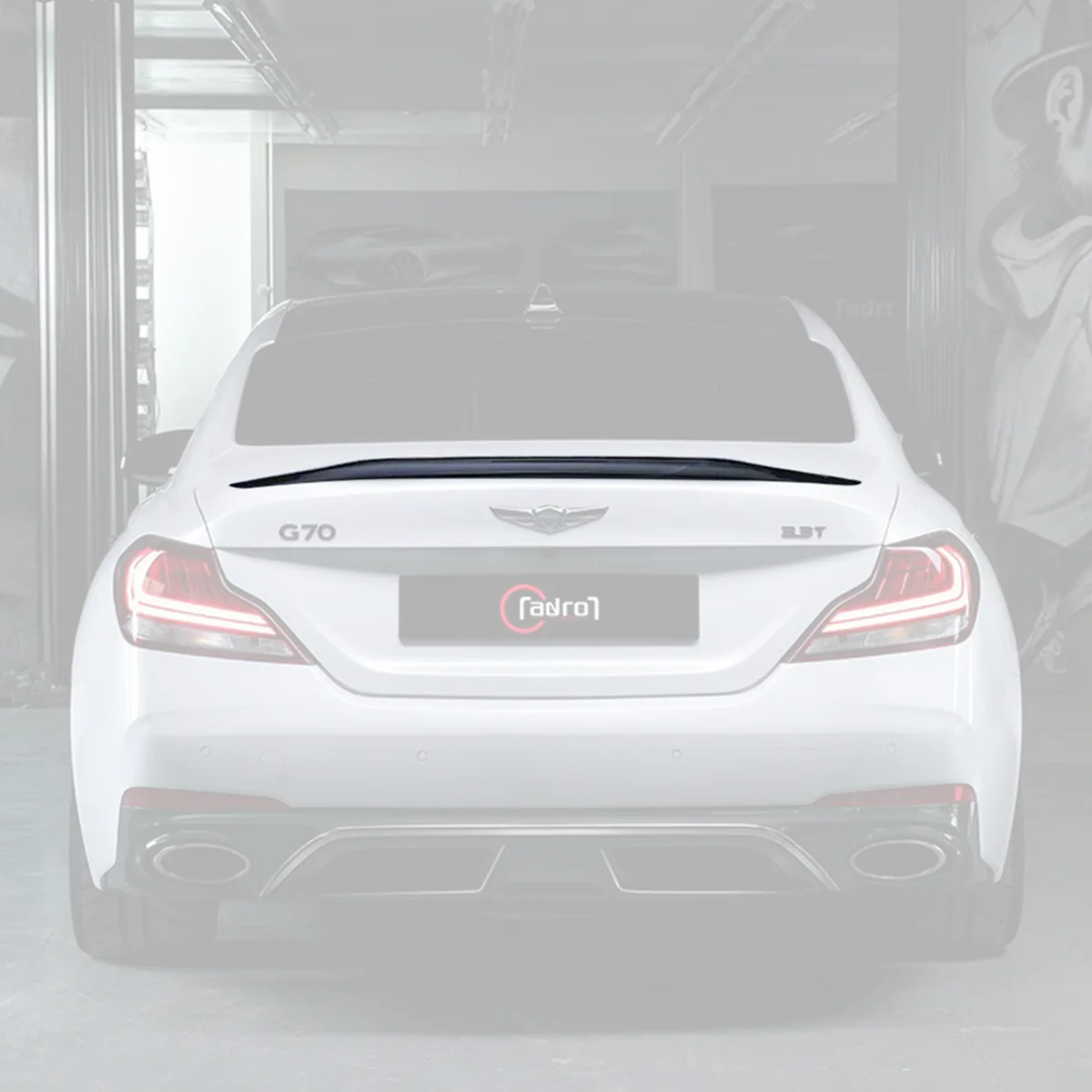 GENESIS G70 CARBON FIBER SPOILER V1