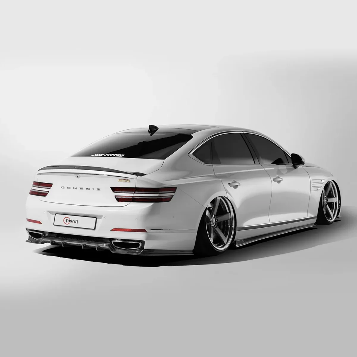 GENESIS G80 (RG3) CARBON FIBER SPOILER V1 - Image 2