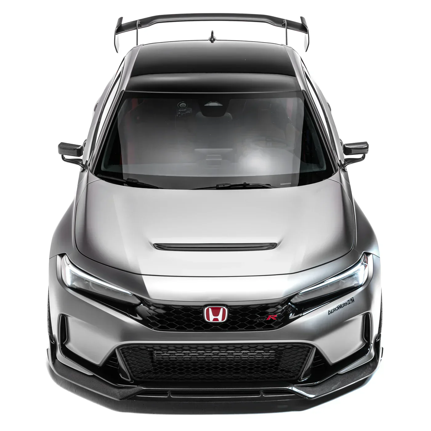 HONDA FL5 CIVIC TYPE-R CARBON FIBER FRONT LIP - Image 3