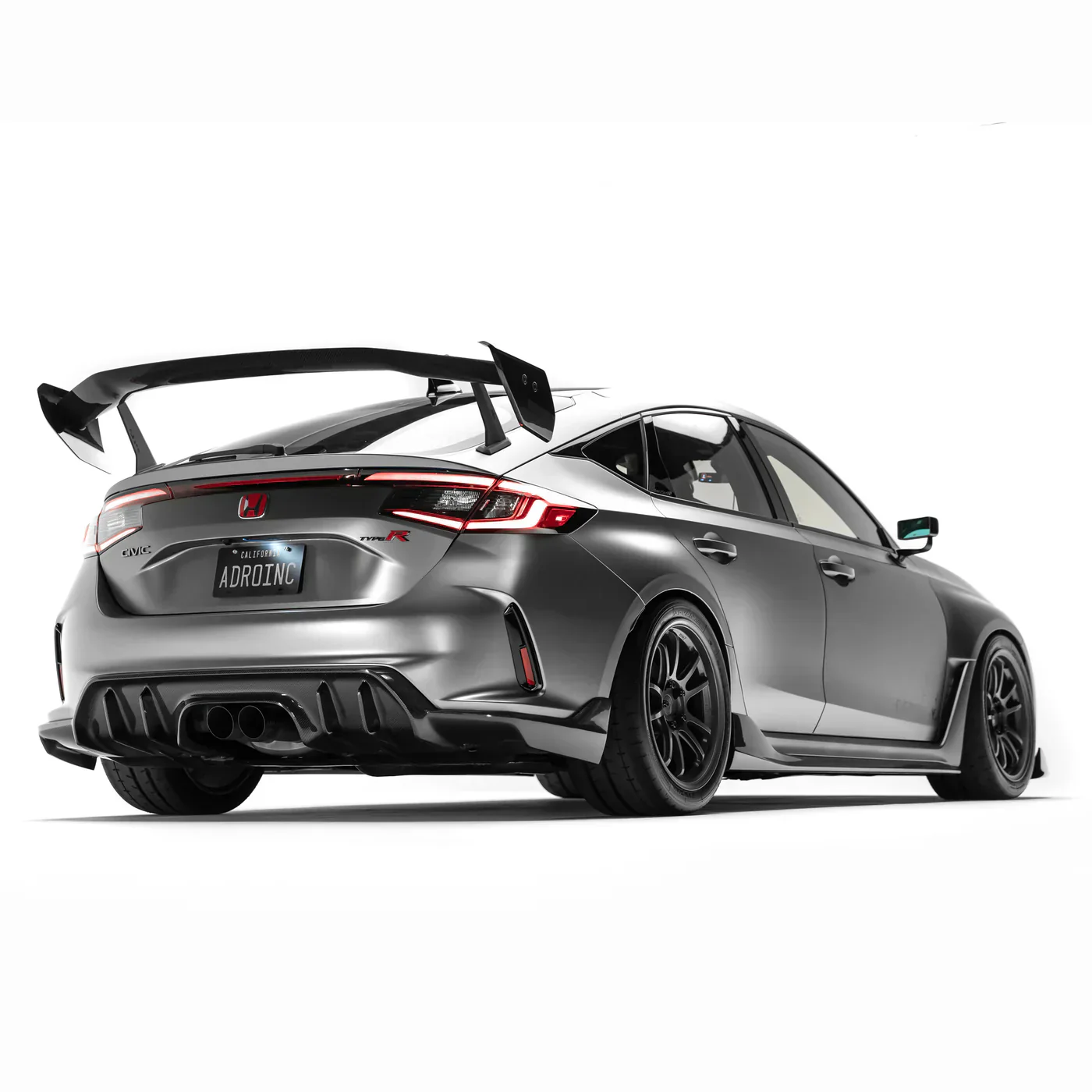 HONDA FL5 CIVIC TYPE-R CARBON FIBER REAR DIFFUSER - Image 3