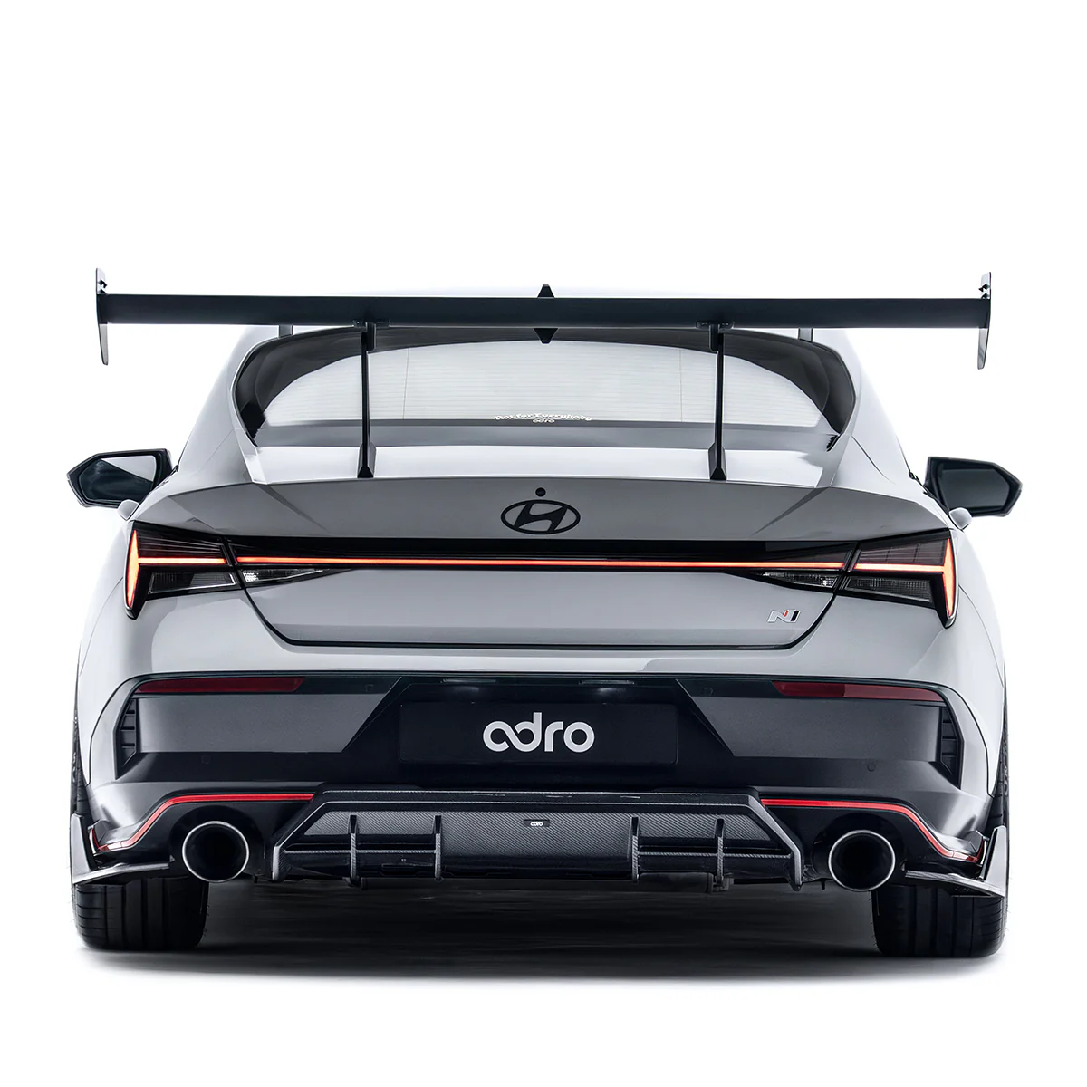 HYUNDAI ELANTRA N (FINAL EDITION) CARBON FIBER REAR DIFFUSER - Image 4