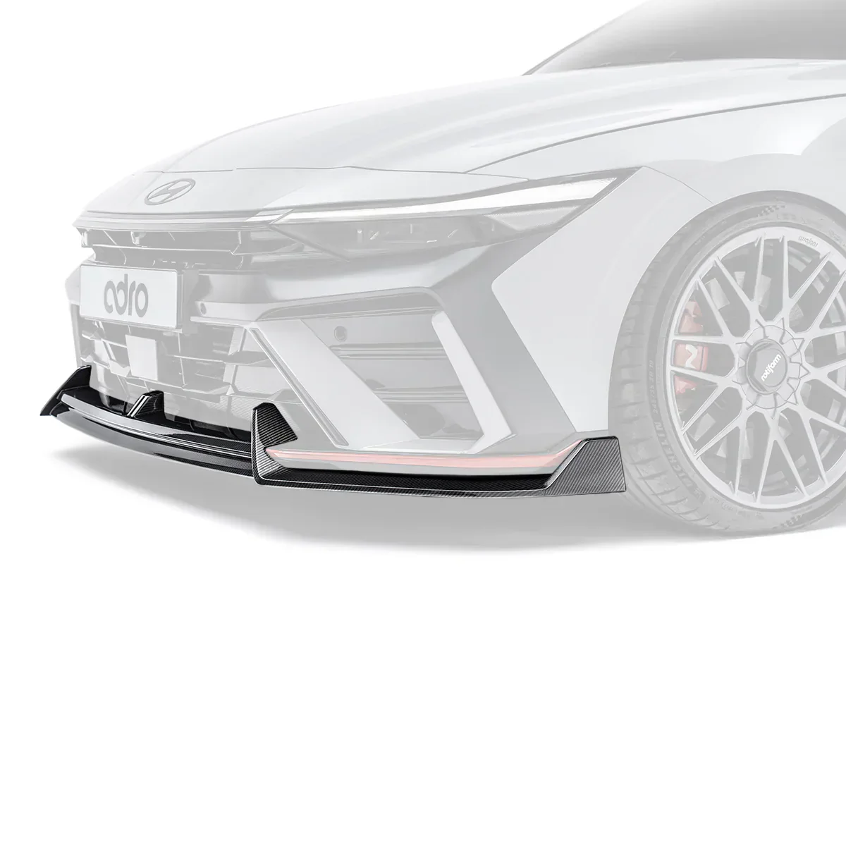 HYUNDAI ELANTRA N PE CARBON FIBER FRONT LIP