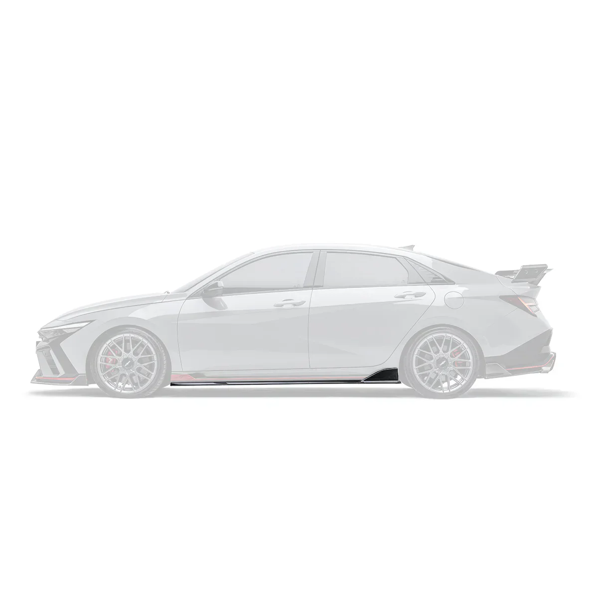HYUNDAI ELANTRA N PE CARBON FIBER SIDE SKIRTS V2