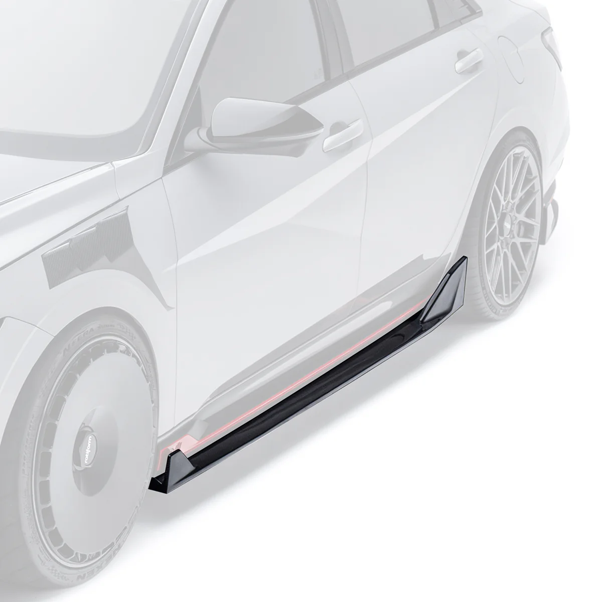 HYUNDAI ELANTRA N (FINAL EDITION) CARBON FIBER SIDE SKIRTS