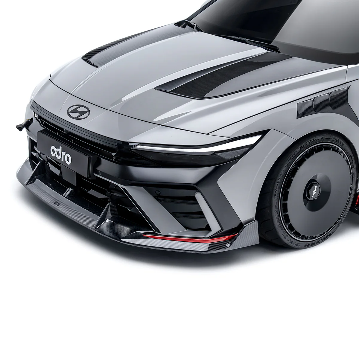HYUNDAI ELANTRA N (FINAL EDITION) CARBON FIBER FRONT FENDERS - Image 4
