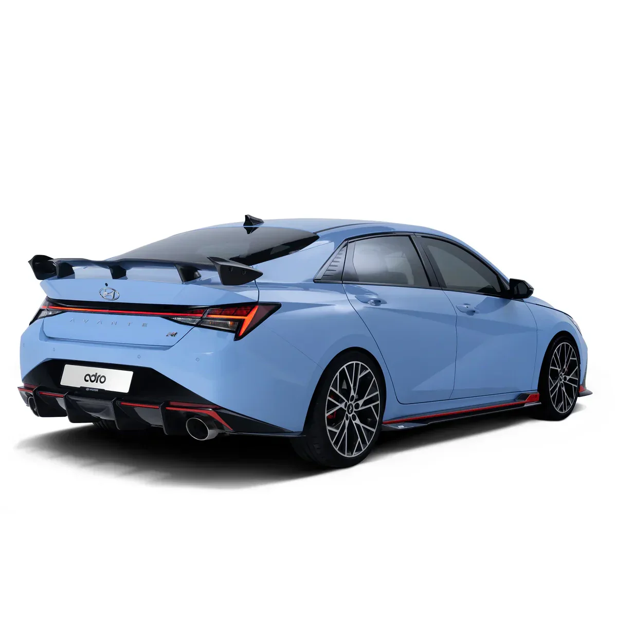 HYUNDAI ELANTRA N CARBON FIBER SPOILER V1 - Image 3