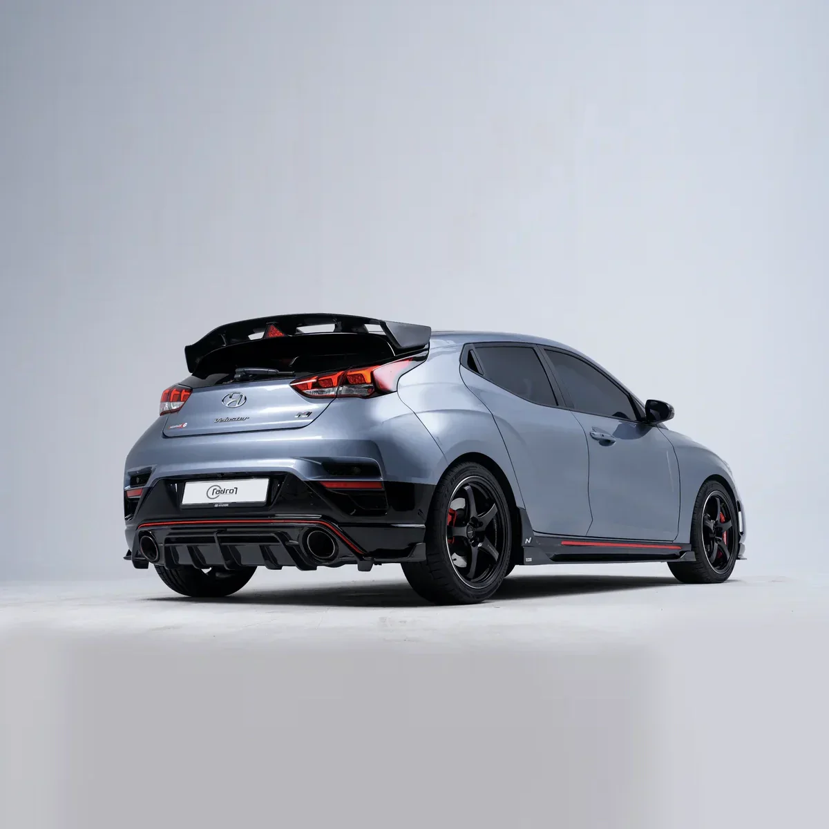 HYUNDAI VELOSTER N CARBON FIBER REAR DIFFUSER - Image 4