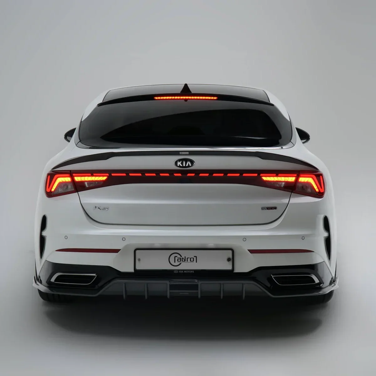 KIA K5 DL3 CARBON FIBER REAR DIFFUSER - Image 5