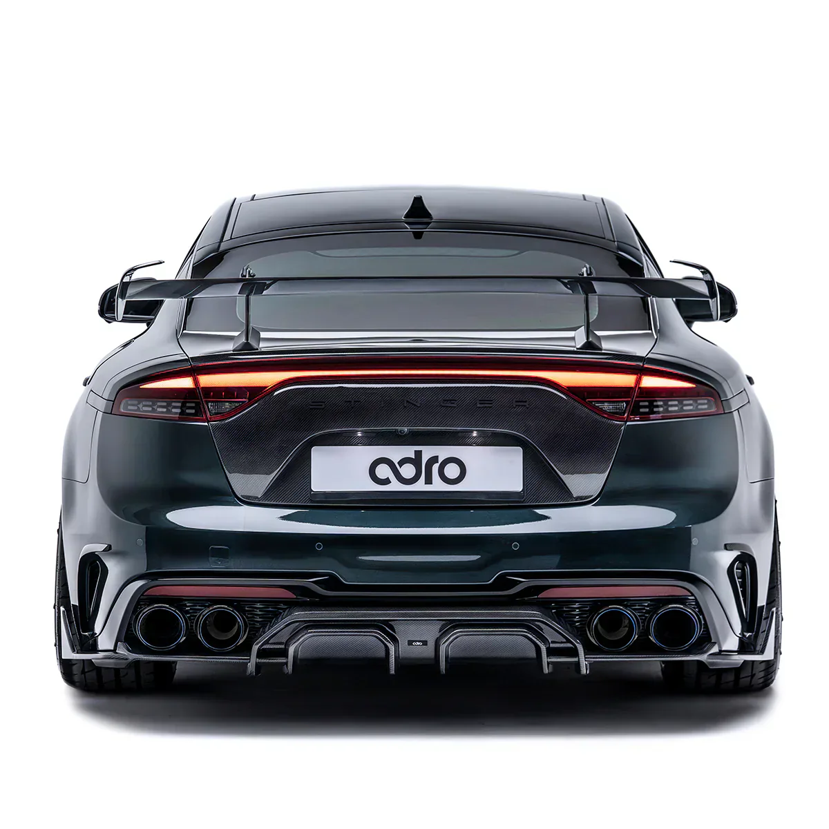 KIA STINGER (FINAL EDITION) CARBON FIBER REAR DIFFUSER - Image 4