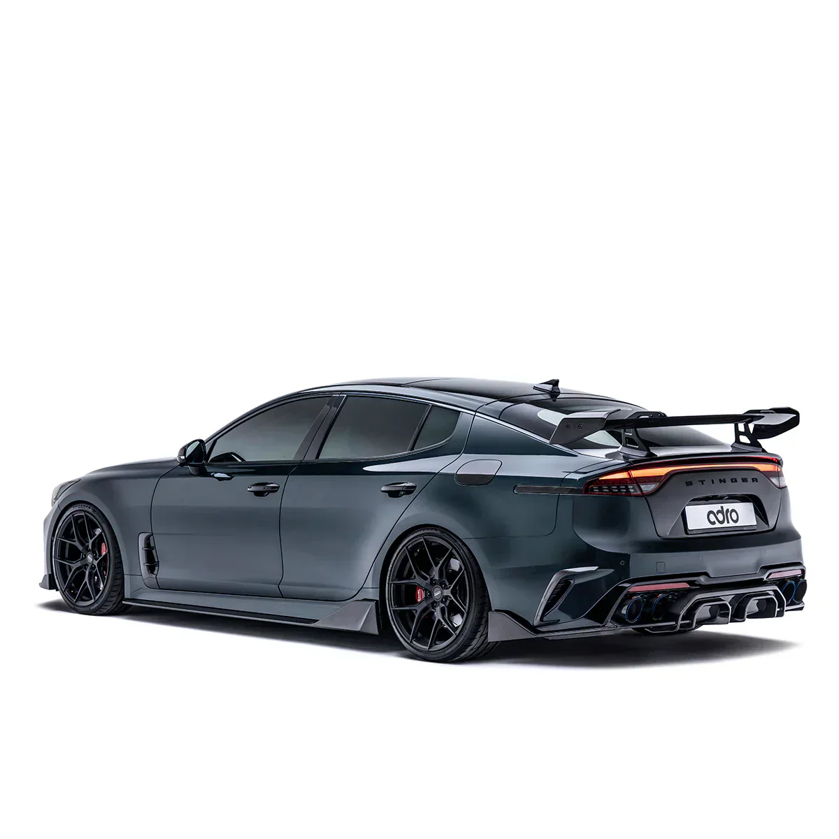 KIA STINGER (FINAL EDITION) CARBON FIBER SIDE SKIRTS - Image 3