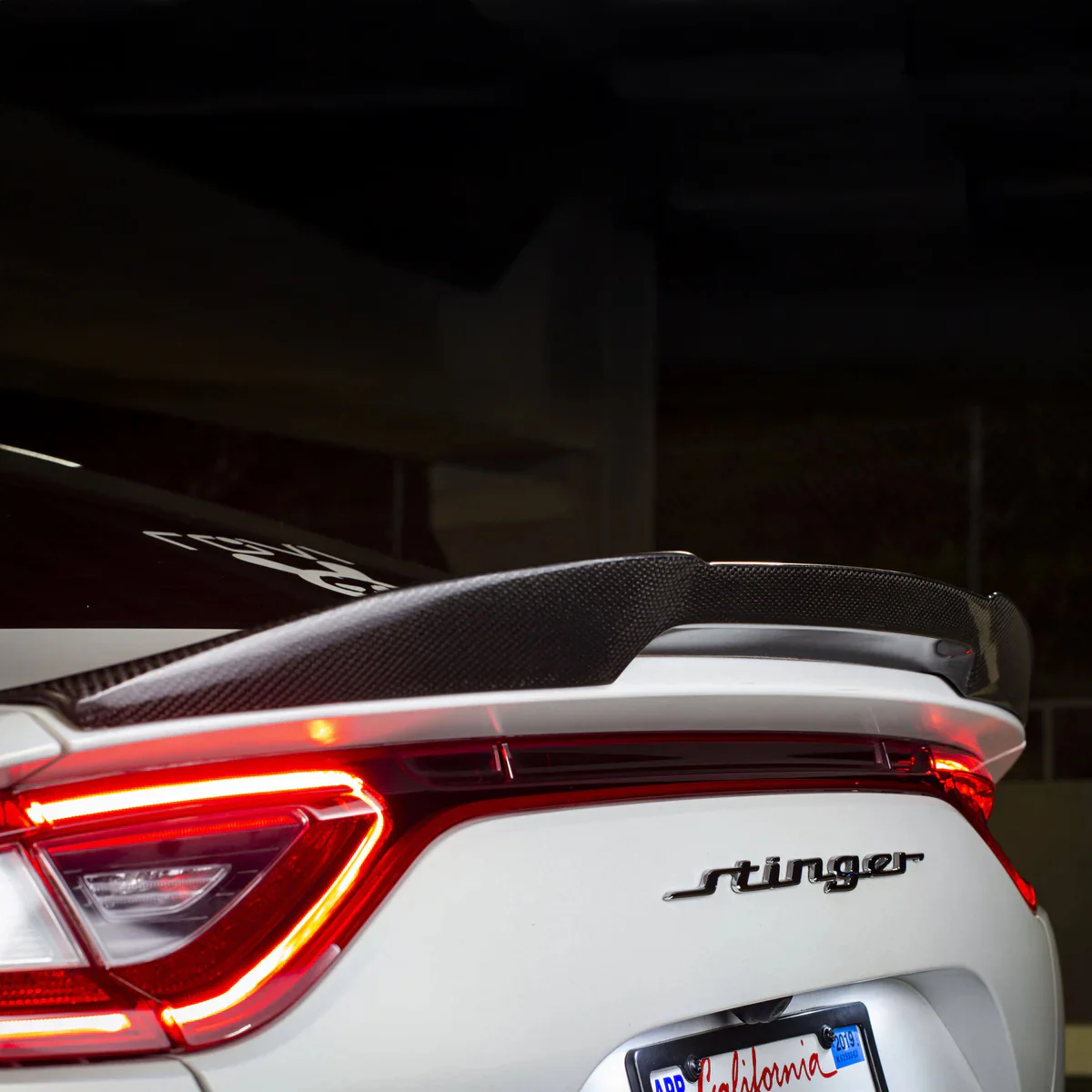 KIA STINGER CARBON FIBER SPOILER V1 - Image 2