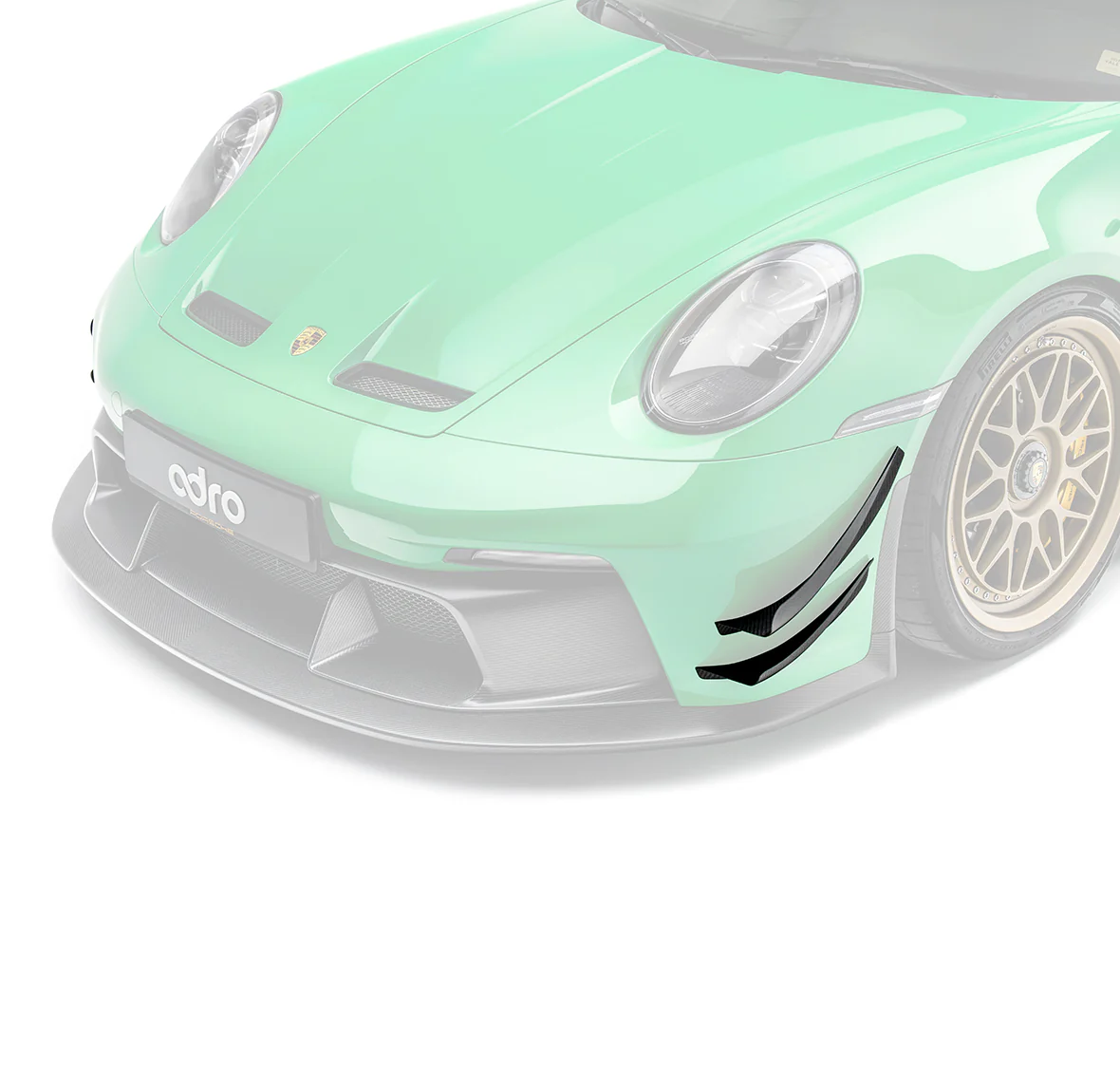 PORSCHE 992.1 GT3 PREPREG RACE CANARDS - Image 6