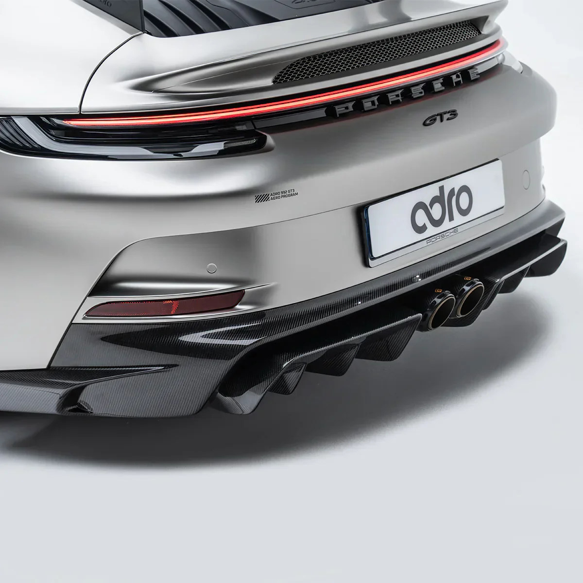PORSCHE 992.1 GT3 PREPREG REAR APRON PANEL - Image 4