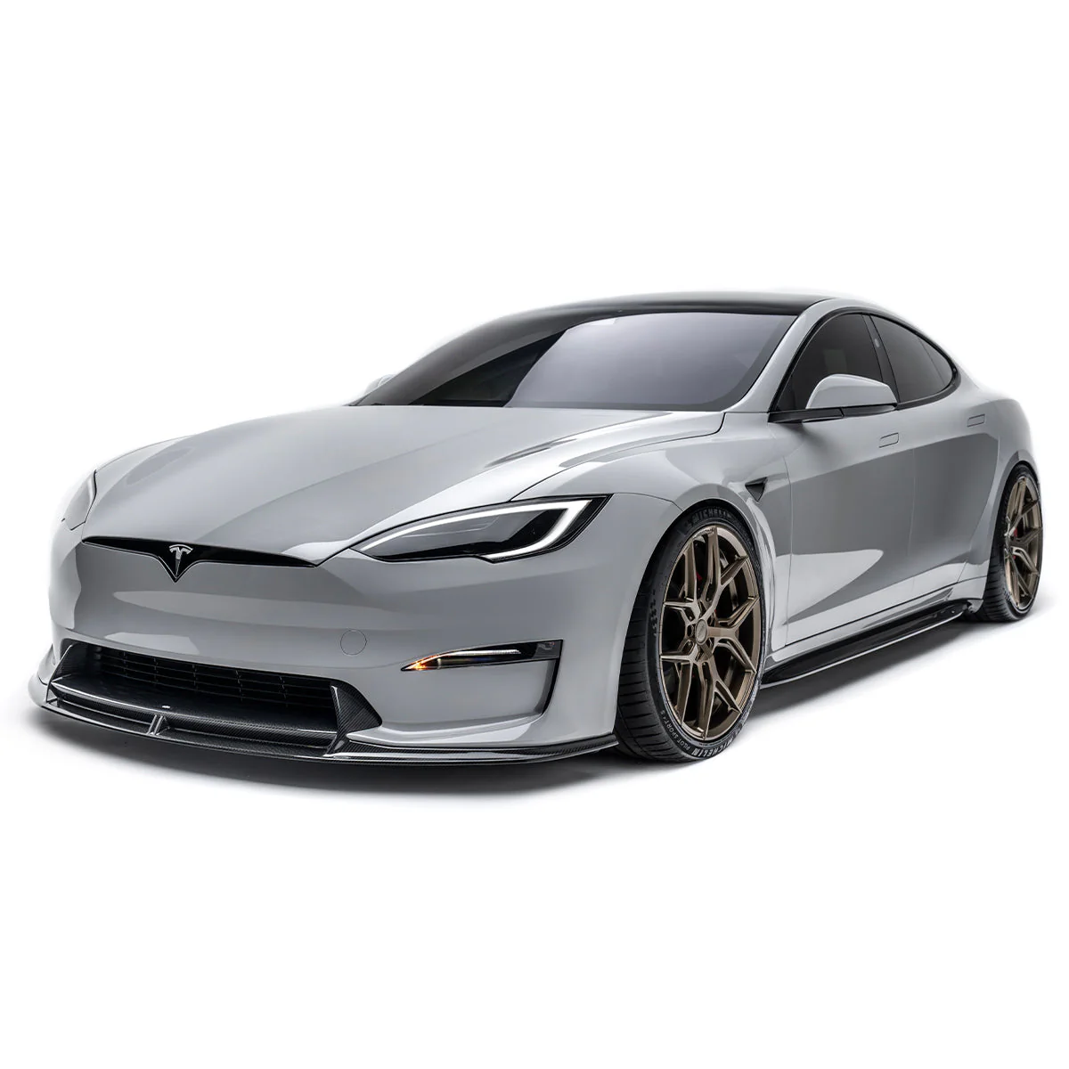 TESLA MODEL S PLAID PREPREG SIDE SKIRTS - Image 3