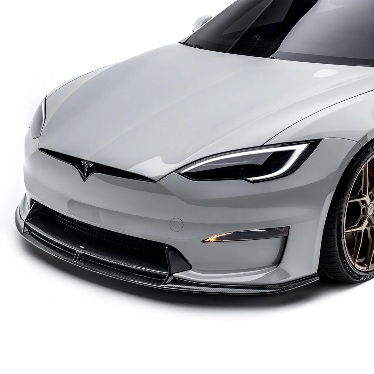 TESLA MODEL S PLAID PREPREG FRONT LIP - Image 6