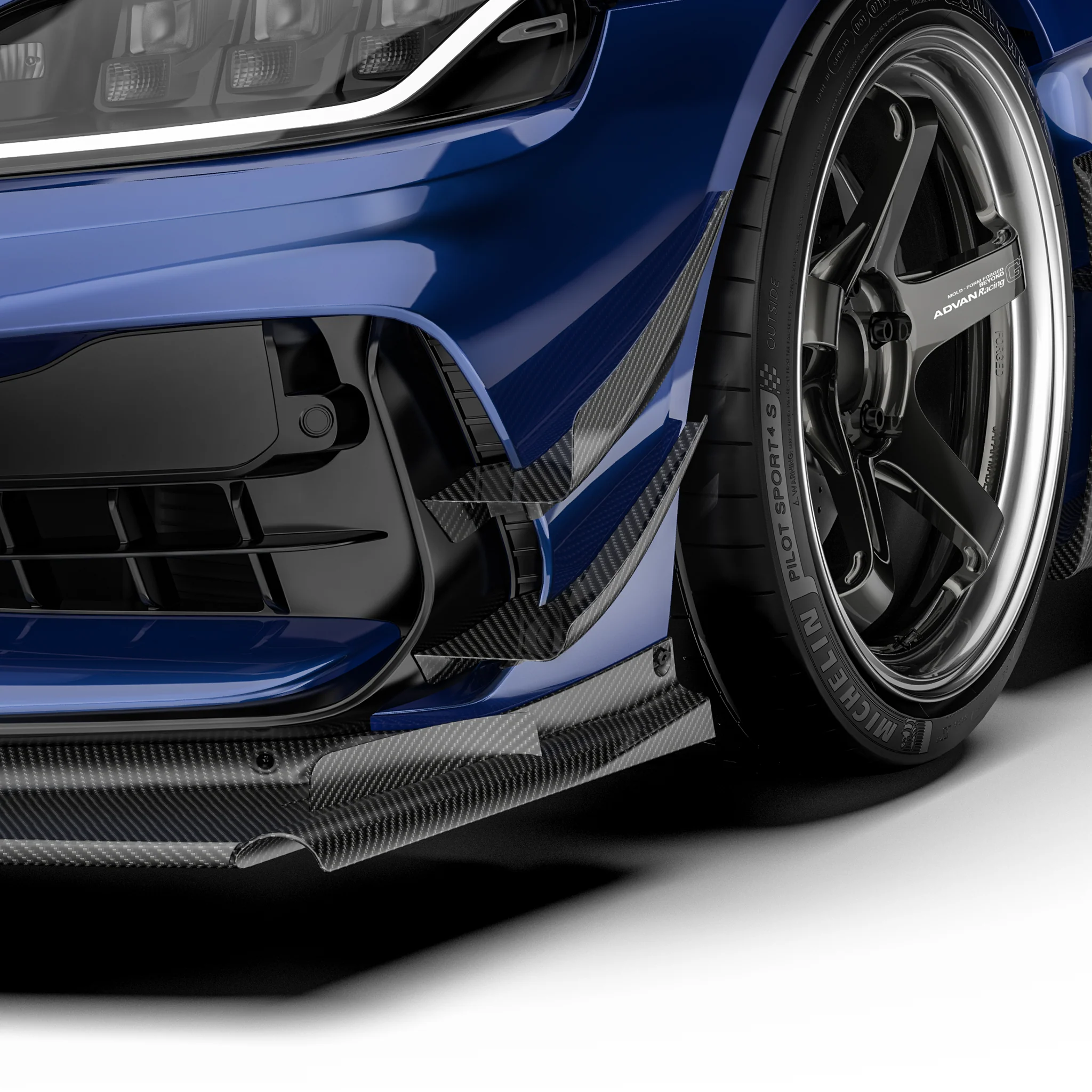 TOYOTA GR SUPRA ARD PREPREG CANARDS (ADRO BUMPER) - Image 2