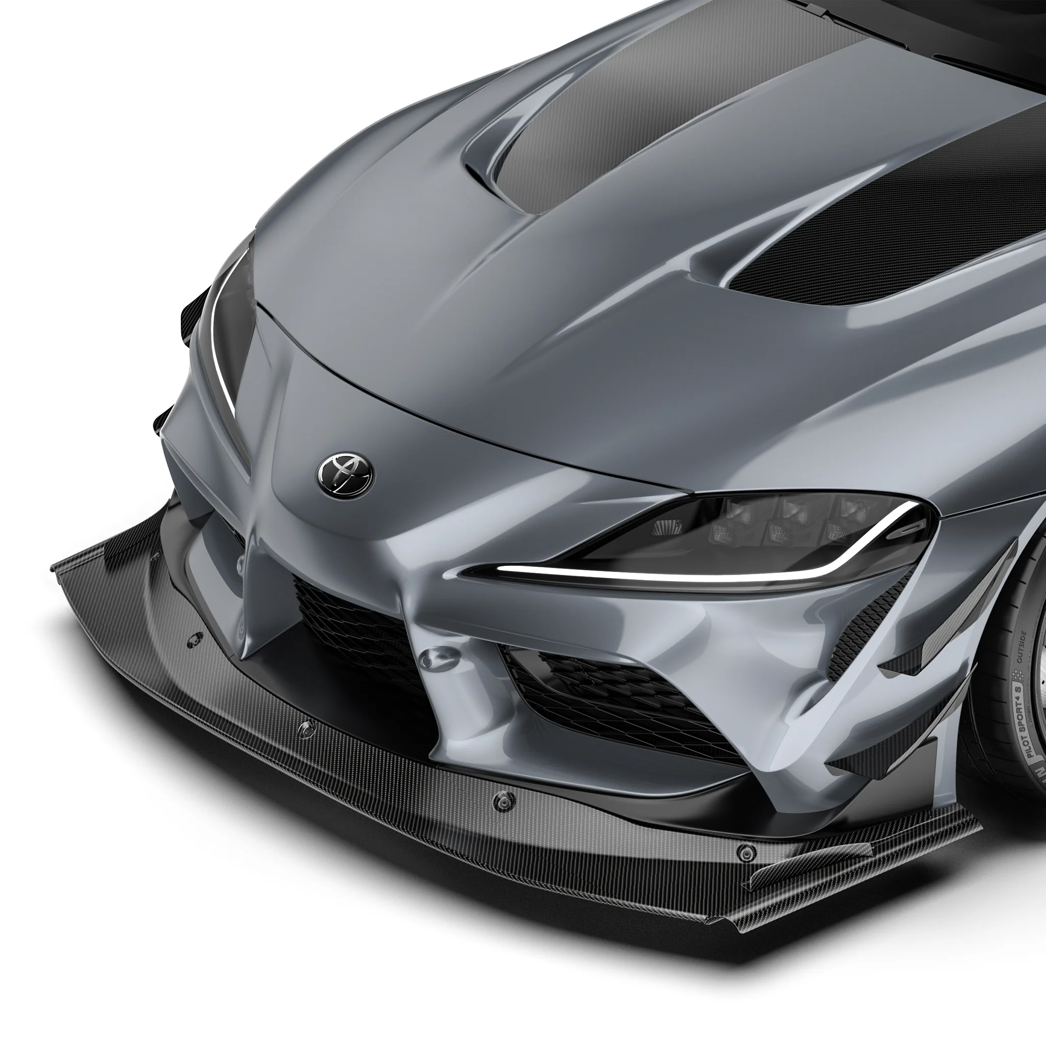 TOYOTA GR SUPRA ARD PREPREG CANARDS (STOCK BUMPER) - Image 3