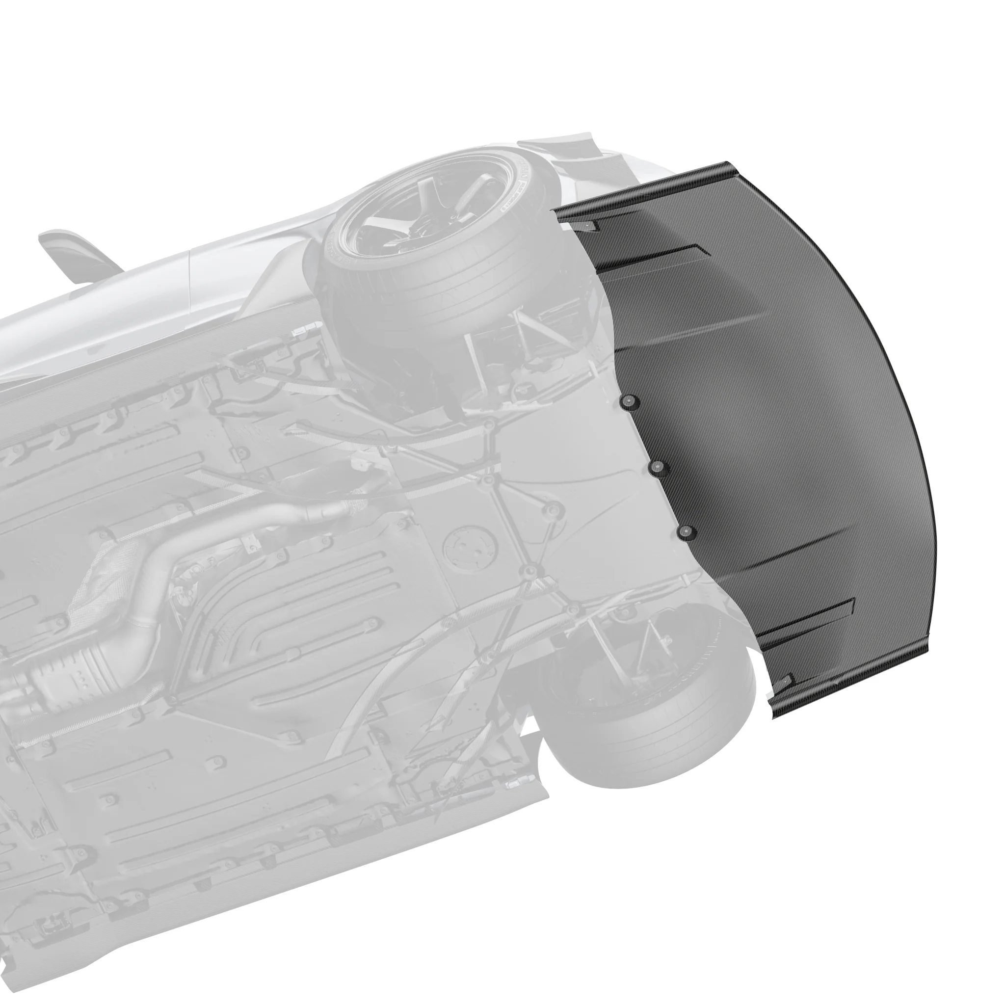 TOYOTA GR SUPRA ARD PREPREG RACE SPLITTER (STOCK BUMPER) - Image 3