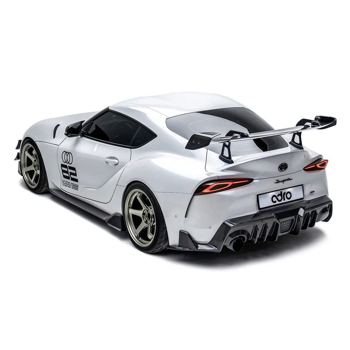 TOYOTA GR SUPRA (TALLER) AT-R2 SWAN NECK WING - Image 5