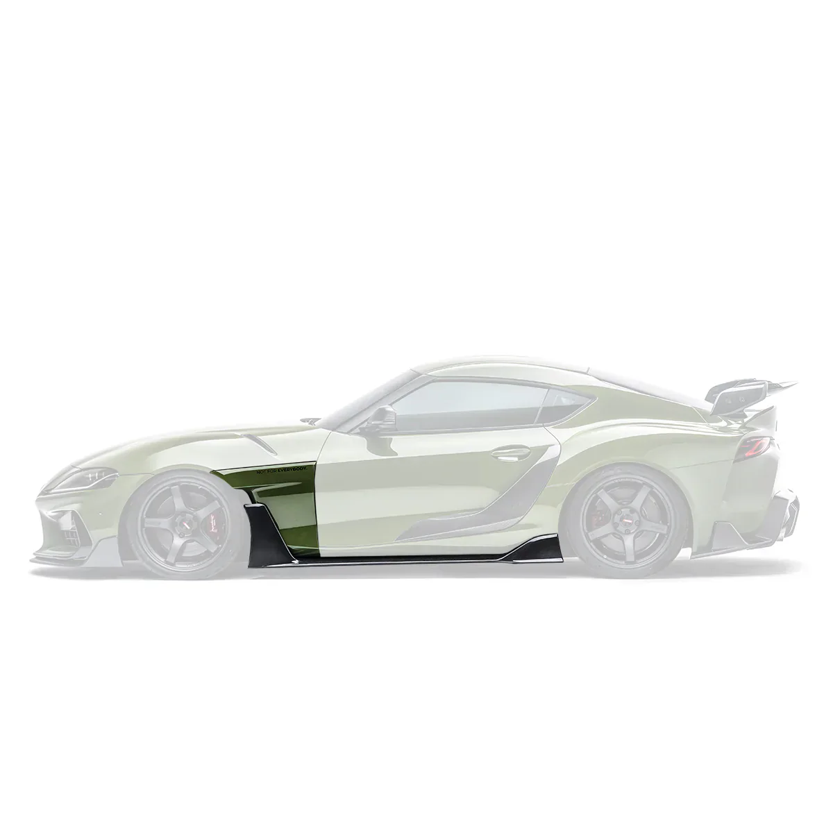 TOYOTA GR SUPRA CARBON FIBER SIDE SKIRTS V2