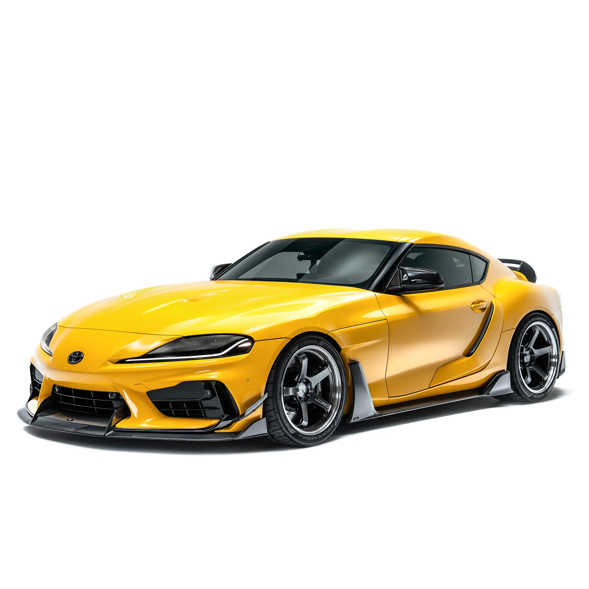 TOYOTA GR SUPRA PREPREG FRONT BUMPER CANARDS (ADRO BUMPER) - Image 3