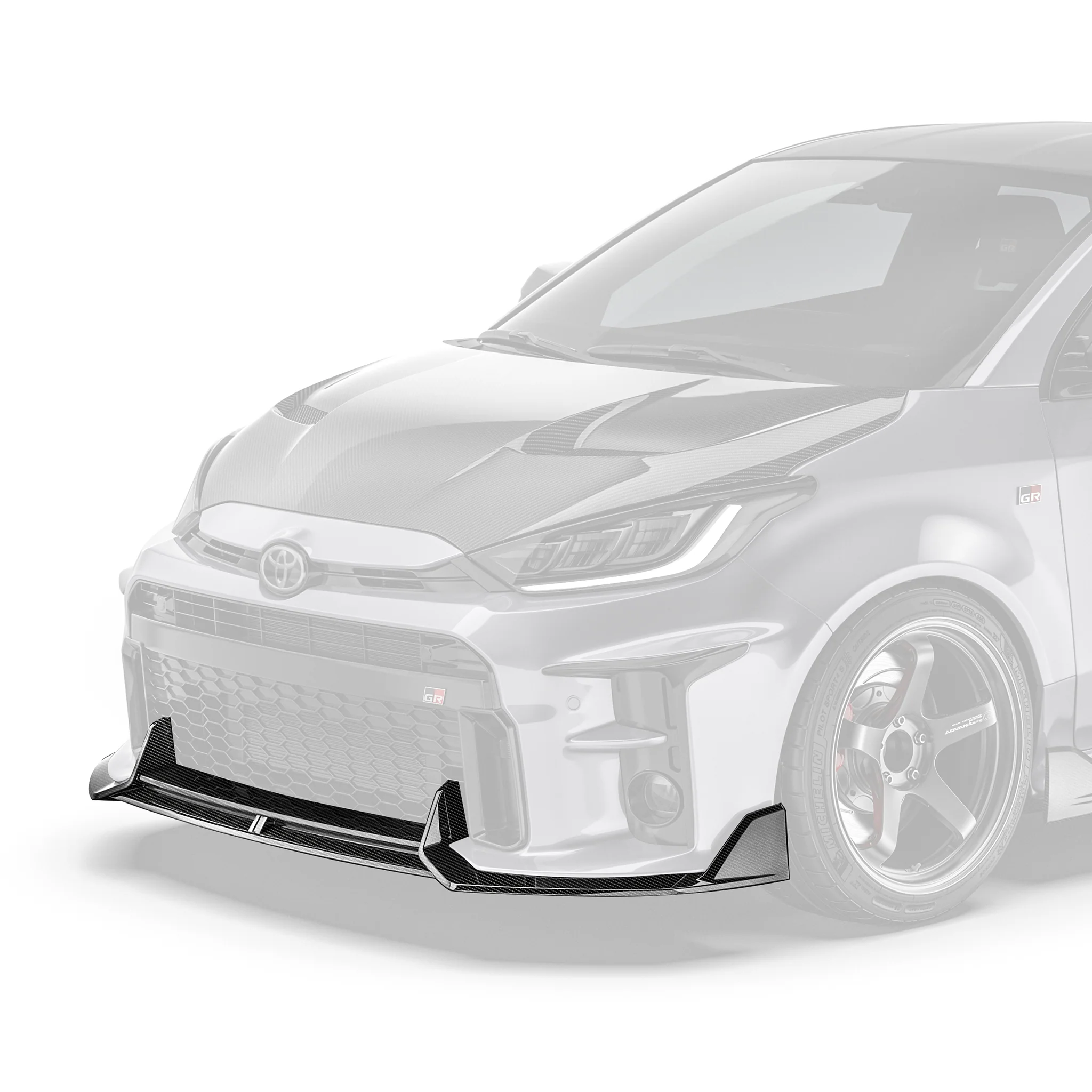 TOYOTA GR YARIS (GEN 1) CARBON FIBER FRONT LIP