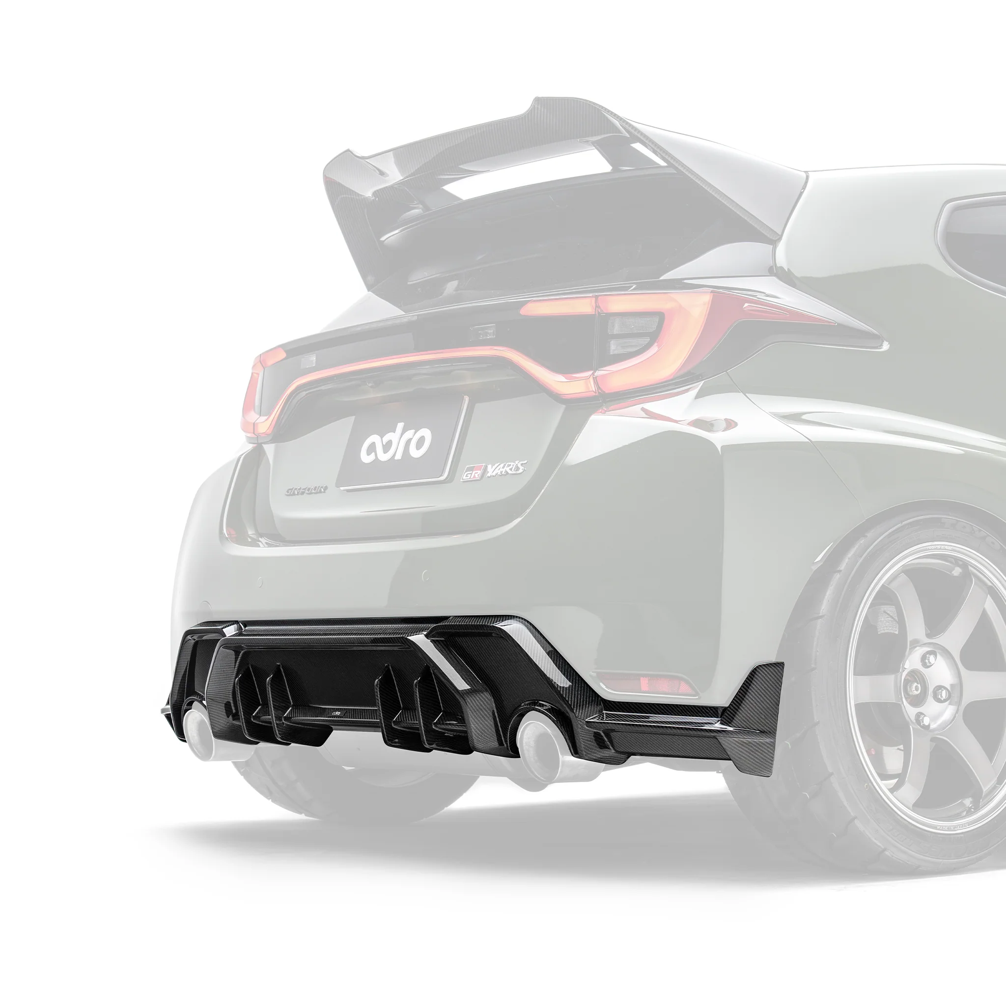 TOYOTA GR YARIS (GEN 2) CARBON FIBER REAR DIFFUSER